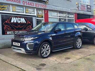 Used Land Rover Range Rover evoque Autobiography 2016 Blue Estate