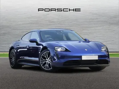Used Porsche Taycan 350 kW (476 HP) 2023 Blue Sedan
