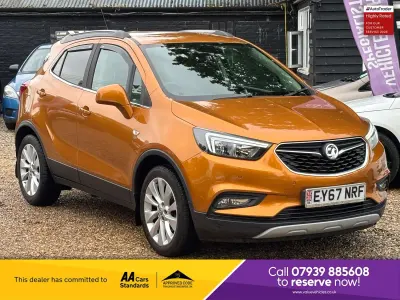 Used Vauxhall Mokka X Elite 2017 Orange SUV