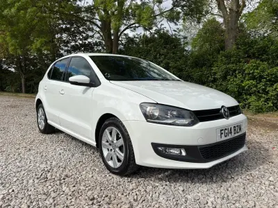 Used VW Polo Edition 70 HP (51 kW) 2014 White Hatchback