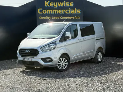 Used Ford Transit Custom Limited 130 HP (95 kW) 2022 Silver Van