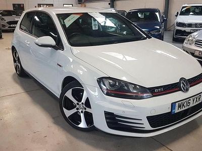 Used VW Golf VII GTI 2016 White Hatchback