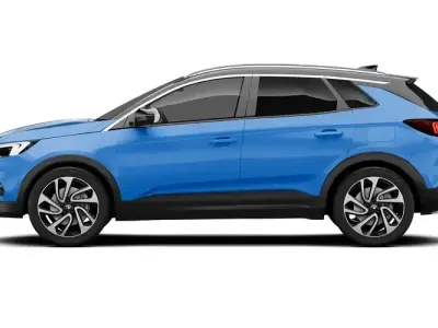 Used Vauxhall Grandland X SRi 131 HP (96 kW) 2021 Blue SUV