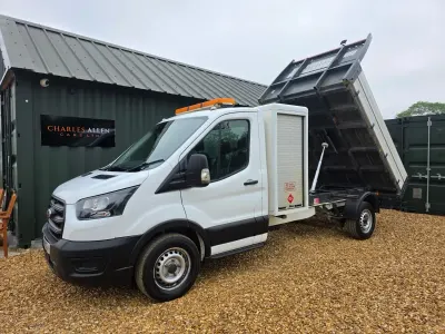 Used Ford Transit 130 HP (95 kW) 2021 White Van