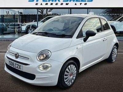 White Used 2016 Fiat 500 Pop Hatchback | £3,990 (Good price)
