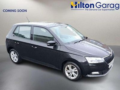 Used Skoda Fabia SE 95 HP (69 kW) 2021 Black Hatchback