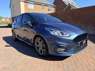 Used Ford Fiesta ST-Line 125 HP (91 kW) 2020 Blue Hatchback