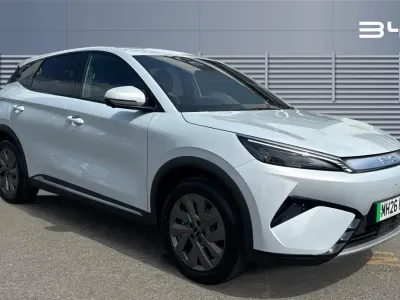 New BYD Atto 3 Design 230 kW (314 HP) 2026 Special metallic  skiing white SUV