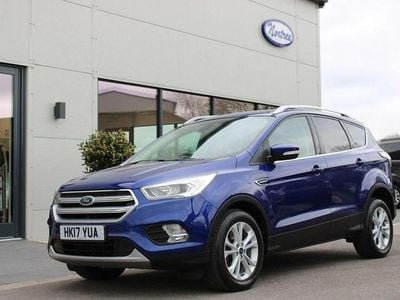 Used Ford Kuga Titanium 120 HP (88 kW) 2017 Blue SUV