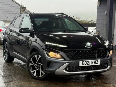 Black Used 2021 Hyundai Kona Premium SUV | £11,490 (Fair price)