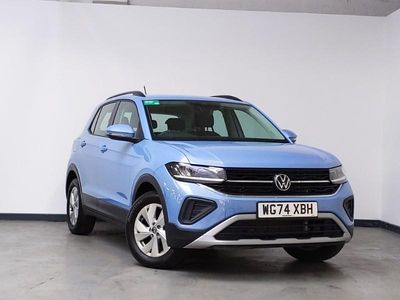 Usado VW T-Cross Life 115 HP (84 kW) 2024 Azul SUV