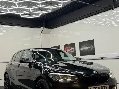 Used BMW 116 Sport Line 2015 Black Hatchback