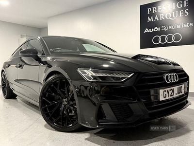 Black Used 2021 Audi A7 S-Line Hatchback | £26,550 (Fair price)