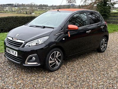 Used Peugeot 108 Roland Garros 2018 Black Hatchback