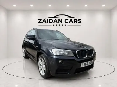 Used BMW X3 M Sport 184 HP (135 kW) 2013 Black SUV