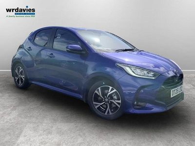 New Toyota Yaris Hybrid Design 2025 Juniper blue Hatchback