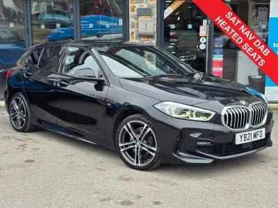 Used BMW 116 M Sport 116 HP (85 kW) 2021 Black Hatchback