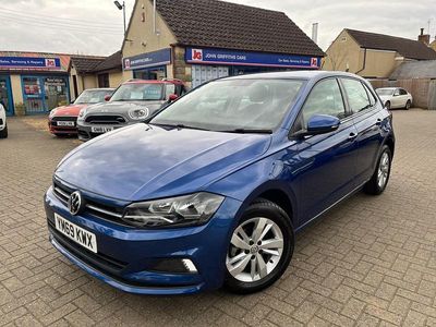 Used VW Polo SE 95 HP (69 kW) 2020 Blue Hatchback