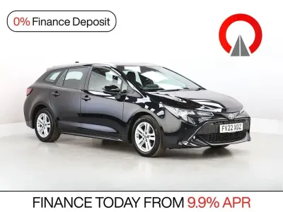 Used Toyota Corolla 122 HP (89 kW) 2022 Black Estate