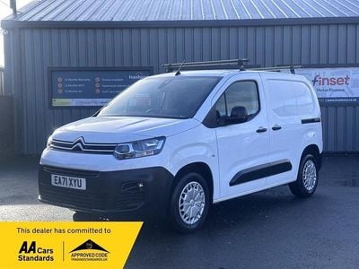 White Used 2021 Citroën Berlingo MPV | £8,950 (A bit pricey)