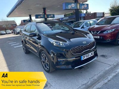 Used Kia Sportage GT-Line 182 HP (133 kW) 2019 Black SUV