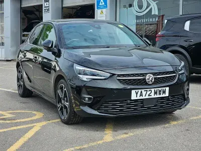 Used Vauxhall Corsa Ultimate 130 HP (95 kW) 2023 Black Hatchback