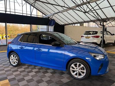 Used Vauxhall Corsa Elite 75 HP (55 kW) 2021 Blue Hatchback