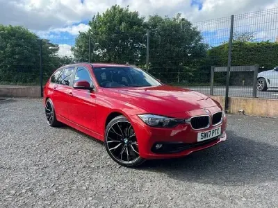 Used BMW 320 Comfort Edition 190 HP (139 kW) 2017 Red Estate