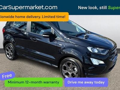 Used Ford Ecosport ST-Line 125 HP (91 kW) 2022 Black SUV