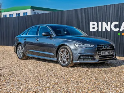 Used Audi A6 S-Line 190 HP (139 kW) 2017 Grey Sedan