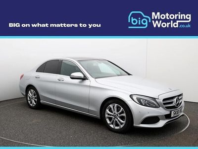 used Mercedes C220 C Class 2.1Sport (Premium) Saloon 4dr Diesel G-Tronic+ Euro 6 (s/s) (170 ps) Panoramic Roof