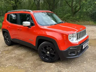 Used Jeep Renegade Limited 120 HP (88 kW) 2015 Orange SUV