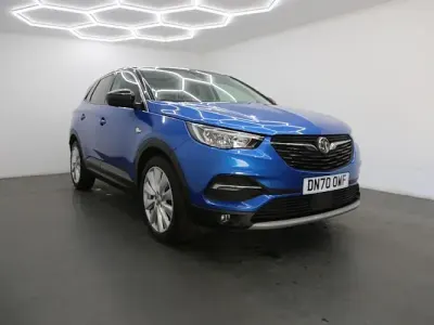 Used Vauxhall Grandland X Elite 131 HP (96 kW) 2020 Blue SUV