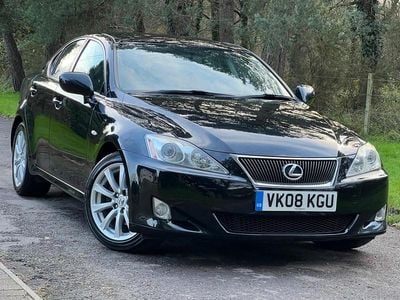 Black Used 2008 Lexus IS250 Sedan | £7,499 (A bit pricey)