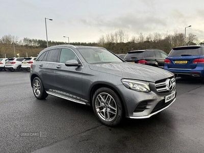 Used Mercedes GLC220 AMG Line Premium 170 HP (125 kW) 2019 Grey Estate