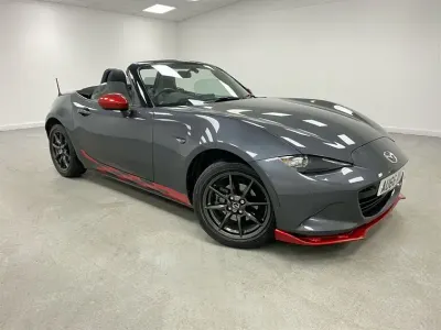 Used Mazda MX5 131 HP (96 kW) 2016 Grey Cabriolet
