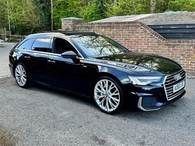 Begagnad Audi A6 S-Line 286 HK (210 kW) 2018 Svart Kombi