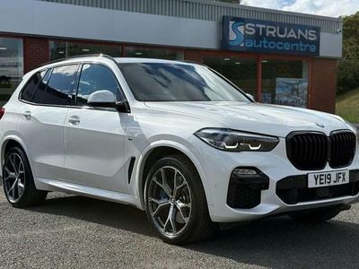 White Used 2019 BMW X5 M Sport SUV | £34,495 (Good price)