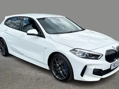Used BMW 118 M Sport 136 HP (100 kW) 2023 White Hatchback