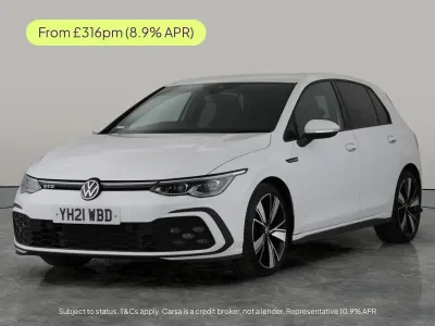 Second-hand VW Golf VII GTD 200 CP (147 kW) 2021 Alb Hatchback