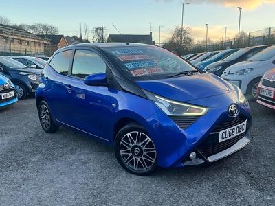 Blue Used 2018 Toyota Aygo X-clusiv Hatchback | £8,295 (A bit pricey)