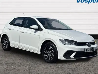Used VW Polo Life 95 HP (69 kW) 2023 White Hatchback