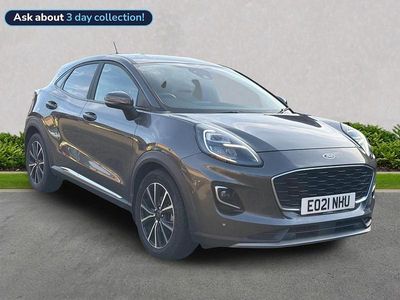 Grey Used 2021 Ford Puma Titanium Hatchback | £15,532 (Good price)