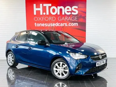 Used Vauxhall Corsa Elite 100 HP (73 kW) 2020 Blue Hatchback