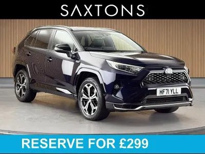 Used Toyota RAV4 Hybrid 2021 Blue/black SUV