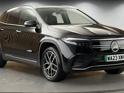 Used Mercedes EQA250+ AMG line 139 kW (190 HP) 2023 Cosmos black SUV