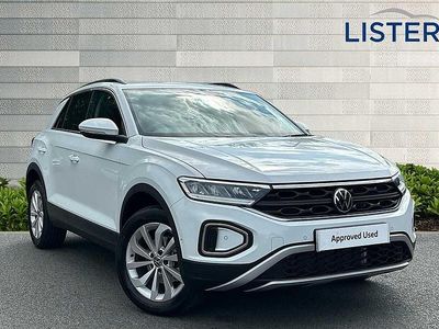 White Used 2025 VW T-Roc Match SUV | £24,991 (A bit pricey)