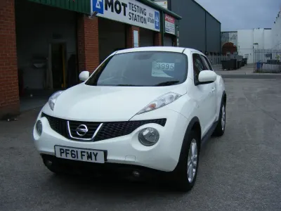 Used Nissan Juke Tekna 2011 White SUV