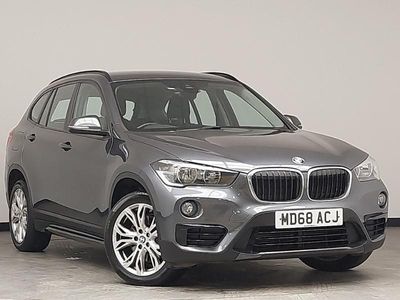 Grey Used 2018 BMW X1 Sport Line SUV | £12,698 (Fair price)