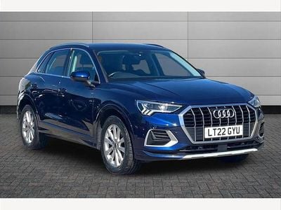 Używany Audi Q3 Sport 150 KM (110 kW) 2022 Niebieski SUV